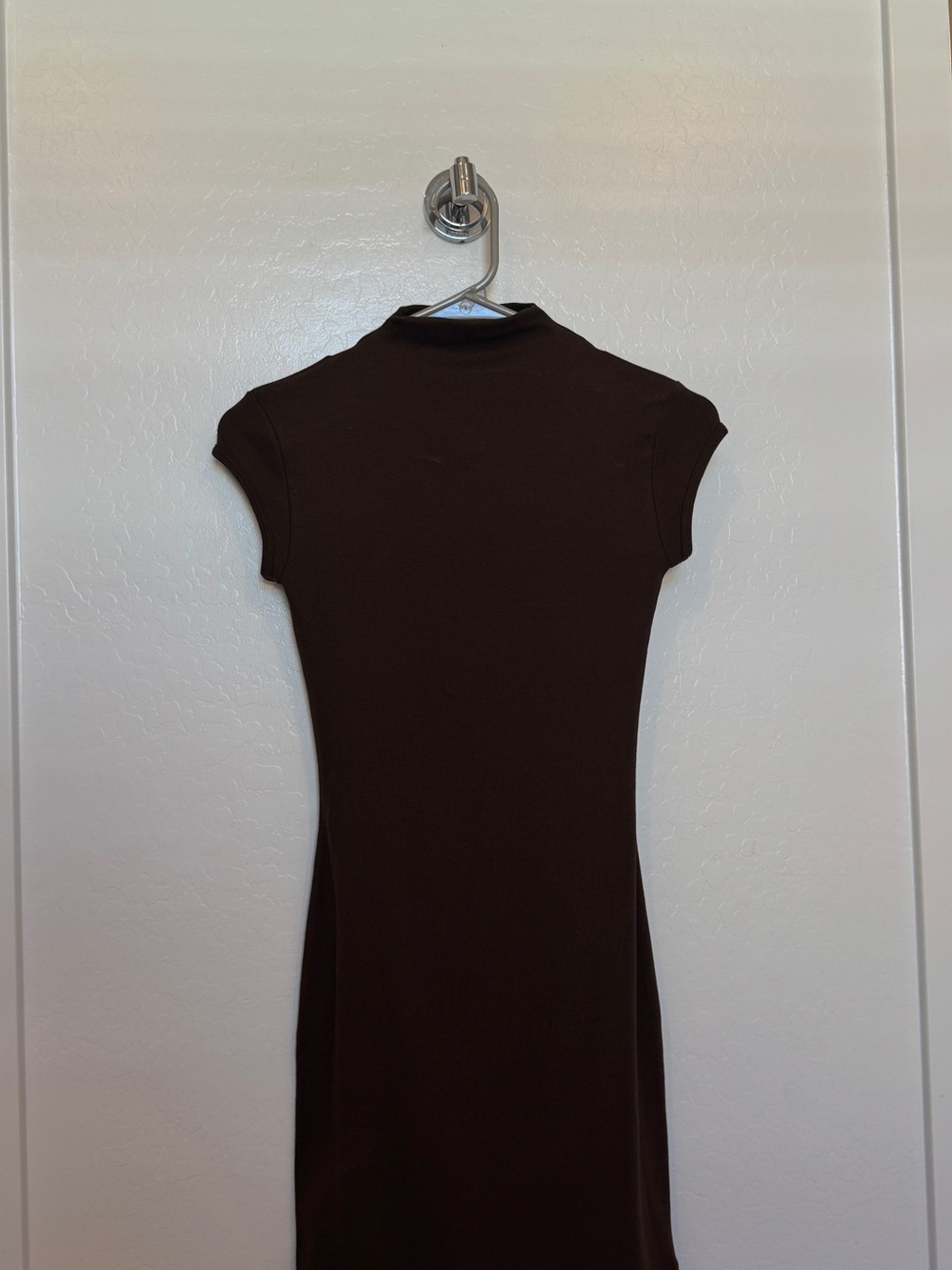 wild fable Brown Mini Cap-Sleeve Dress